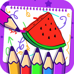 Coloring Objects for Kids Game Play on Gameaza